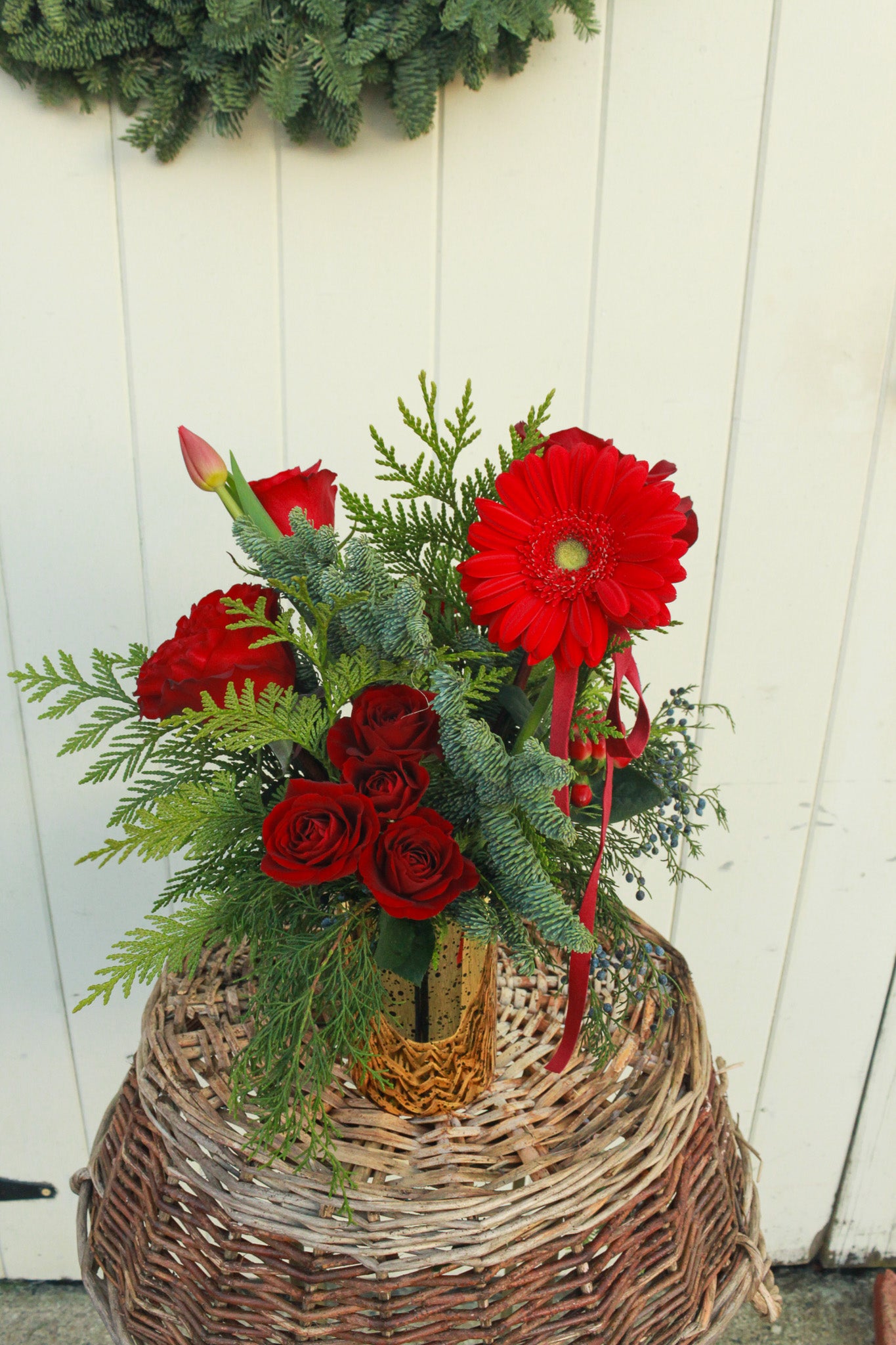 Modern Mercury Gold Arrangement