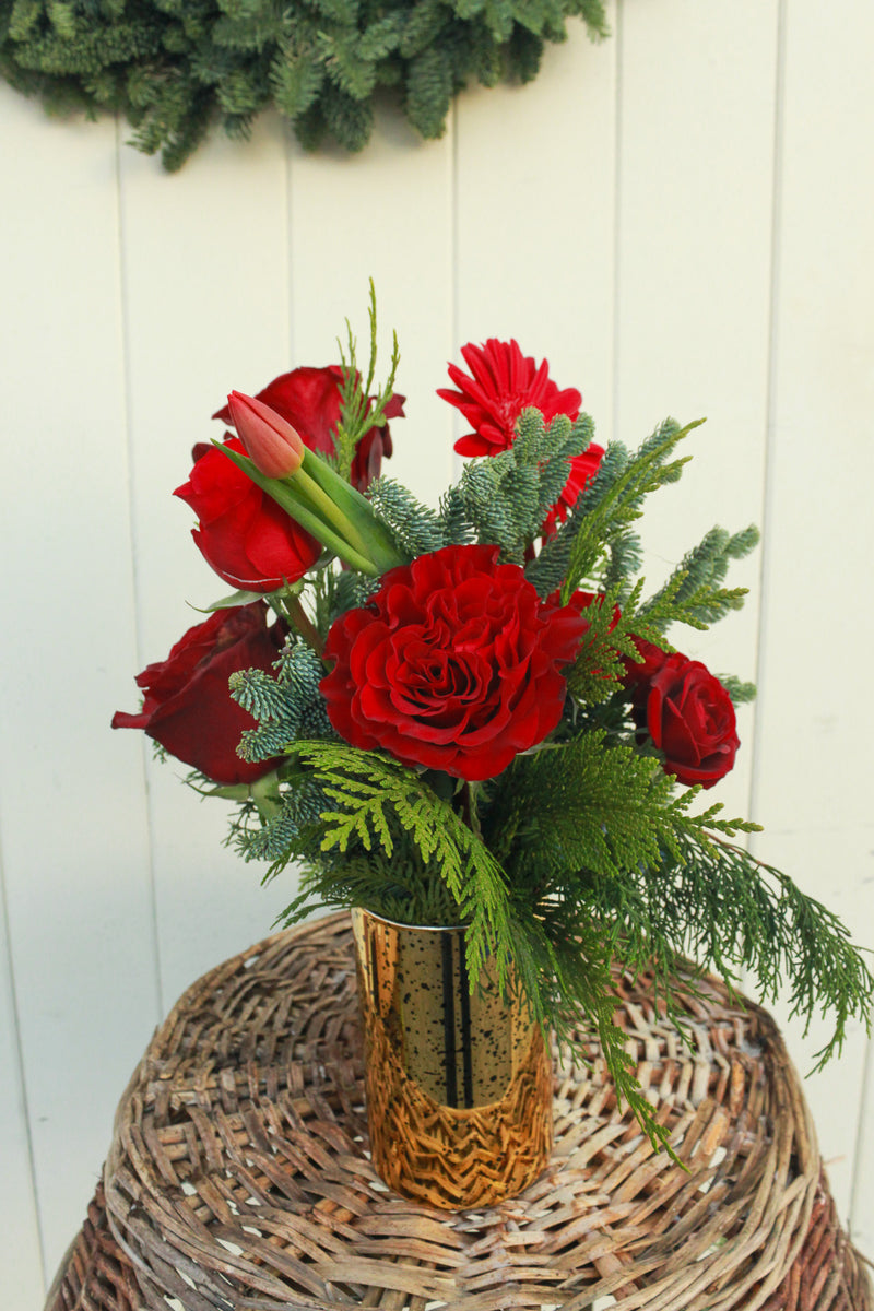 Modern Mercury Gold Arrangement