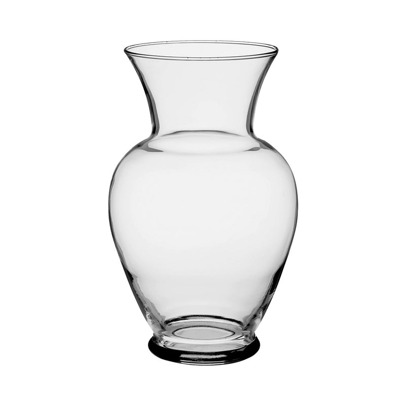 Perfectly paired clear vase